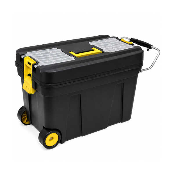 CR--01 ROLLING TOOL BOX WITH HANDLE 66X37X43CM | CR-01 - Image 1