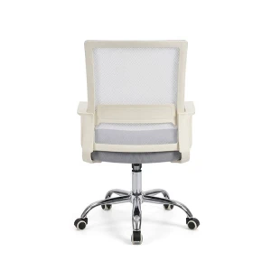 WHITE/GREY OFFICE CHAIR 56X47X98 | DNY00510 - Image 