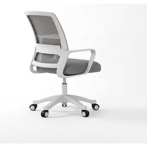 WHITE OFFICE CHAIR 57.5X65X92 | DNY009016 - Image 
