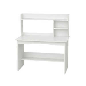 WHITE COMPUTER DESK