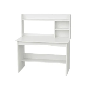 WHITE COMPUTER DESK
