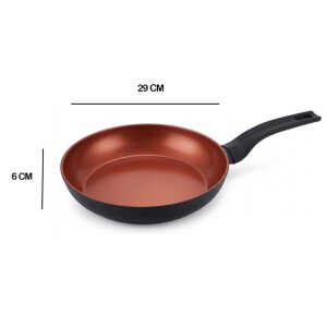 8PCS FORGED ALUMINUM COOKWARE SET BLACK (1X STOCKPOT W/ LID/ 1X SAUCE POT W/LID 1X SAUCEPAN W/LID / 1X GRILL PAN / 1X SKILLET | EP-8PCS-035 - Image 