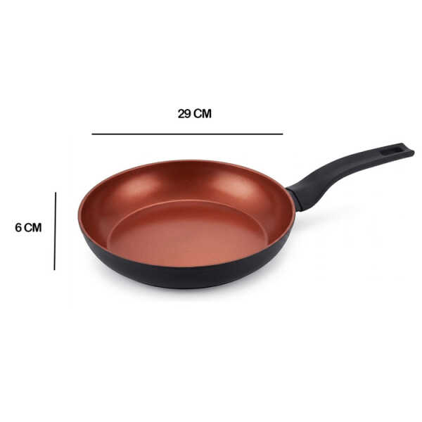 8PCS FORGED ALUMINUM COOKWARE SET BLACK (1X STOCKPOT W/ LID/ 1X SAUCE POT W/LID 1X SAUCEPAN W/LID / 1X GRILL PAN / 1X SKILLET | EP-8PCS-035 - Image 