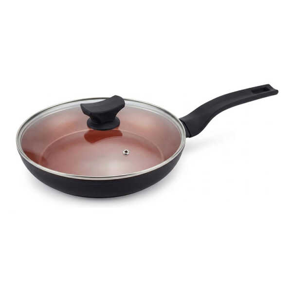 8PCS FORGED ALUMINUM COOKWARE SET BLACK (1X STOCKPOT W/ LID/ 1X SAUCE POT W/LID 1X SAUCEPAN W/LID / 1X GRILL PAN / 1X SKILLET | EP-8PCS-035 - Image 