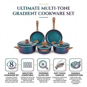 EPICURE 8 PIECE COOKWARE SET | EP-8PCS-042 - Image 
