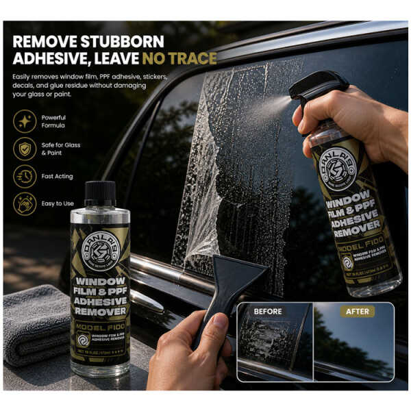 GANLA’S  473ML WINDOW FILM & PPF ADHESIVE REMOVER | F100 - Image 