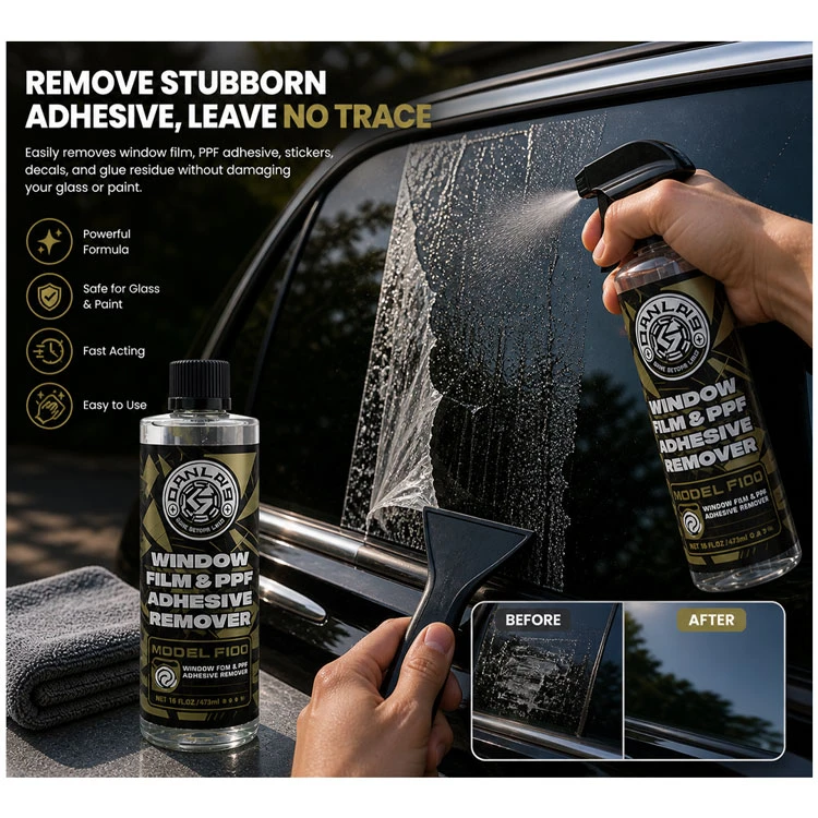 Powerful Adhesive Remover for Window Films and Protective Films – 473ML