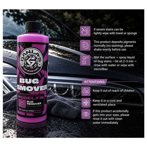 GANLA’S 473ML BUG REMOVER | F16 - Image 