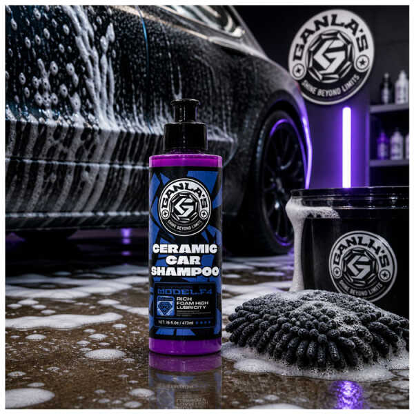GANLA'S CERAMIC 473ML CAR SHAMPOO | F4 - Image 