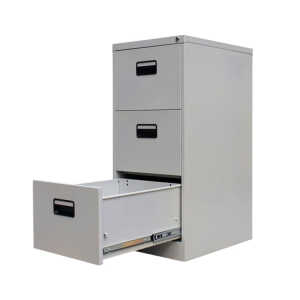METAL 3 DRAWER LOCKABLE FILE CABINET | FSK9868 - Image 