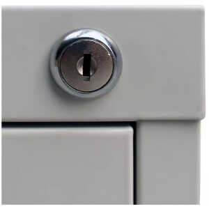 METAL 3 DRAWER LOCKABLE FILE CABINET | FSK9868 - Image 