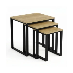 METAL NESTING TABLE 3PCS SET | FSK9885 - Image 