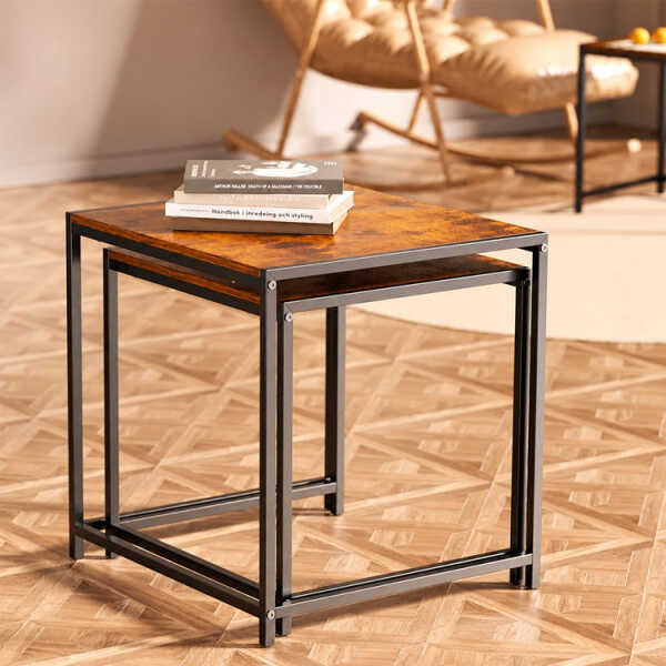 METAL NESTING TABLE 3PCS | FSK9886 - Image 