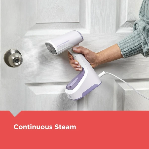 BLACK+DECKER 120V-1200W  HANDHELD FABRIC STEAMER | GS0311-0PDA - Image 