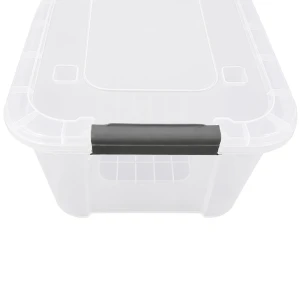 HOMESTAR PLASTIC 40LT ORGANIZER BOX WITH LID | HOBI-0407 - Image 