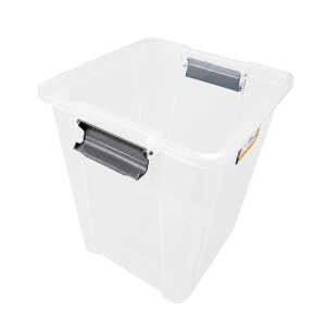 PLASTIC 20LT ORGANIZER BOX WITH LID | HOBI-0413 - Image 