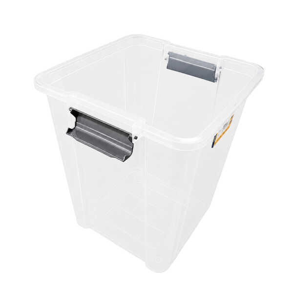 PLASTIC 20LT ORGANIZER BOX WITH LID | HOBI-0413 - Image 