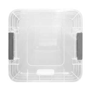 PLASTIC 20LT ORGANIZER BOX WITH LID | HOBI-0413 - Image 