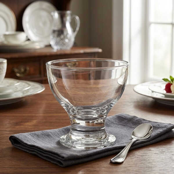 NOVA GLASSWARE DELIGHT 225ML ICE CREAM CUP SET 3PCS | INV-002 - Image 