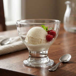NOVA GLASSWARE DELIGHT 225ML ICE CREAM CUP SET 3PCS | INV-002 - Image 