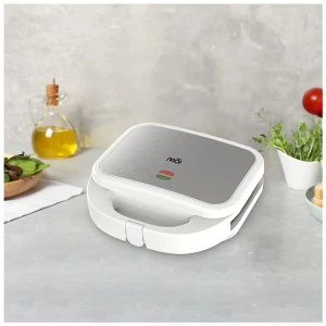 MOI 3 IN 1 GRILL, SANDWICH & WAFFLE MAKER | MSM2SL31W - Image 