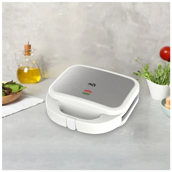 MOI 3 IN 1 GRILL, SANDWICH & WAFFLE MAKER | MSM2SL31W - Image 