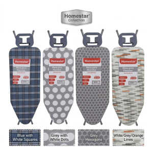 HOMESTAR IRONING BOARD 48"X18" (ASSORTED COLORS) | NS332977 - Image 