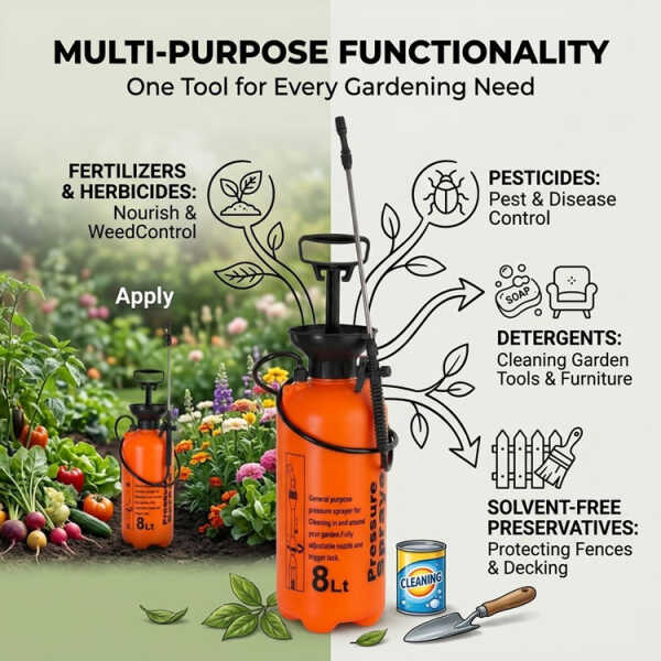 HOMESTAR FARM IMPLEMENT 8L PRESSURE SPRAYER | NS384487 - Image 
