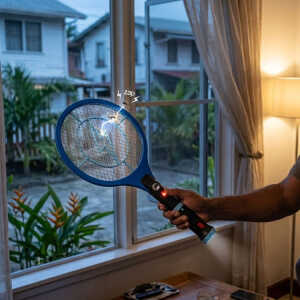 RECHARGEABLE ELECTRONIC MUSQUITO BAT | NS393978 - Image 