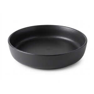 CHEFMAKER PHOENIX CERAMIC DINNERWARE SET BLACK 16PCS (4X MUGS/4 BOWLS/4X BIG PLATES/4X SMALL PLATES) | NS433234 - Image 