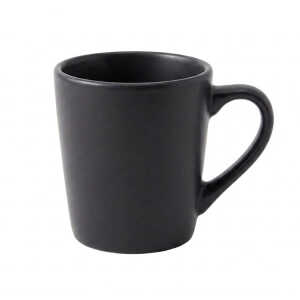 CHEFMAKER PHOENIX CERAMIC DINNERWARE SET BLACK 16PCS (4X MUGS/4 BOWLS/4X BIG PLATES/4X SMALL PLATES) | NS433234 - Image 