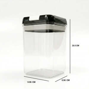 7PCS PLASTIC FOOD STORAGE CONTAINER SET (1X1.9L | 2X1.2L | 2X0.8L | 2X0.5L) | NS434088 - Image 