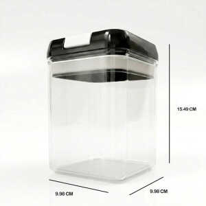7PCS PLASTIC FOOD STORAGE CONTAINER SET (1X1.9L | 2X1.2L | 2X0.8L | 2X0.5L) | NS434088 - Image 