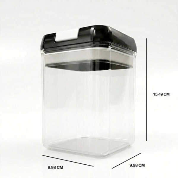 7PCS PLASTIC FOOD STORAGE CONTAINER SET (1X1.9L | 2X1.2L | 2X0.8L | 2X0.5L) | NS434088 - Image 