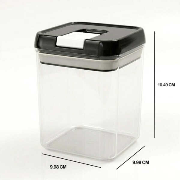 7PCS PLASTIC FOOD STORAGE CONTAINER SET (1X1.9L | 2X1.2L | 2X0.8L | 2X0.5L) | NS434088 - Image 