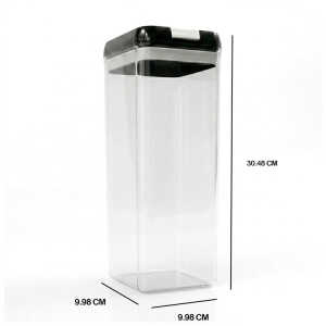 7PCS PLASTIC FOOD STORAGE CONTAINER SET (1X1.9L | 2X1.2L | 2X0.8L | 2X0.5L) | NS434088 - Image 