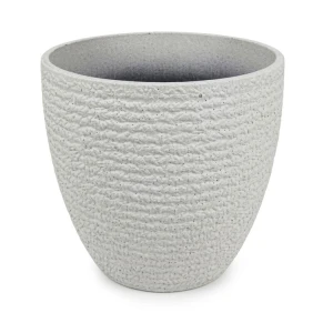 ROUND PLASTIC PLANT POT DIA50XH43CM ASSORTED COLORS | NS438162 - Image 