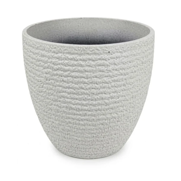 ROUND PLASTIC PLANT POT DIA50XH43CM ASSORTED COLORS | NS438162 - Image 