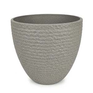 ROUND PLASTIC PLANT POT DIA50XH43CM ASSORTED COLORS | NS438162 - Image 