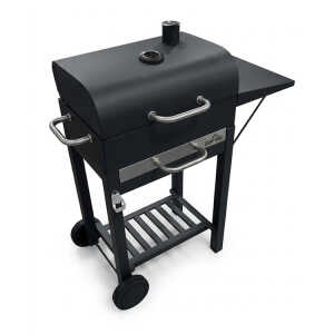 BBQ GRILL WITH 2 WHEELS BLACK W89XD43XH91CM | NS444071 - Image 