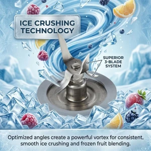 OSTER STAINLESS STEEL ICE CRUSHING BLADE WITH SEALING RING 1PC | OST-BLSTAA4961-11 - Image 