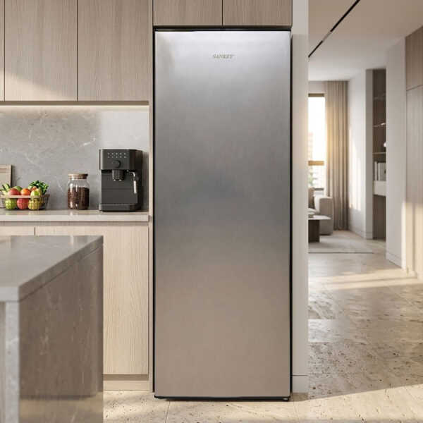 SANKEY 12 CUFT/305L CONVERTIBLE UPRIGHT FREEZER GREY 115V | RFC-1301 - Image 