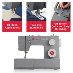 SINGER HEAVY DUTY SEWING MACHINE | SIN-4411 - Image 