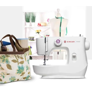 SINGER 6 STITCH SEWING MACHINE | SIN-M1605 - Image 