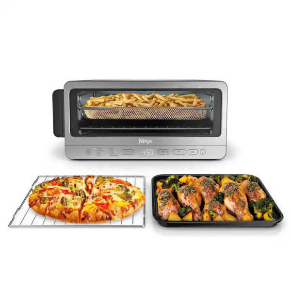 NINJA FLIP 8-IN-1 AIR FRYER & TOASTER OVEN, SS | SP151 - Image 