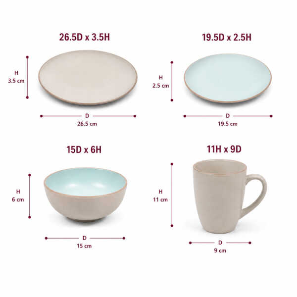 DINNERWARE SET 16 PIECES | ST-5021 - Image 