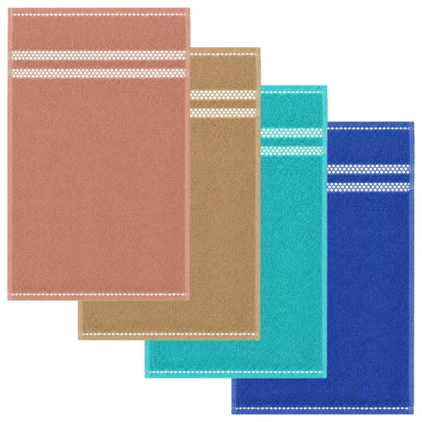 CASA LUX 4PCS COTTON KITCHEN TOWEL SET | STMP-2 - Image 