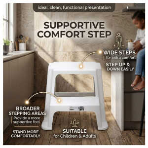 HOMESTAR 2 STEP STOOL LARGE | TG54957 - Image 