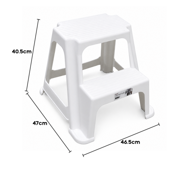 HOMESTAR 2 STEP STOOL LARGE | TG54957 - Image 