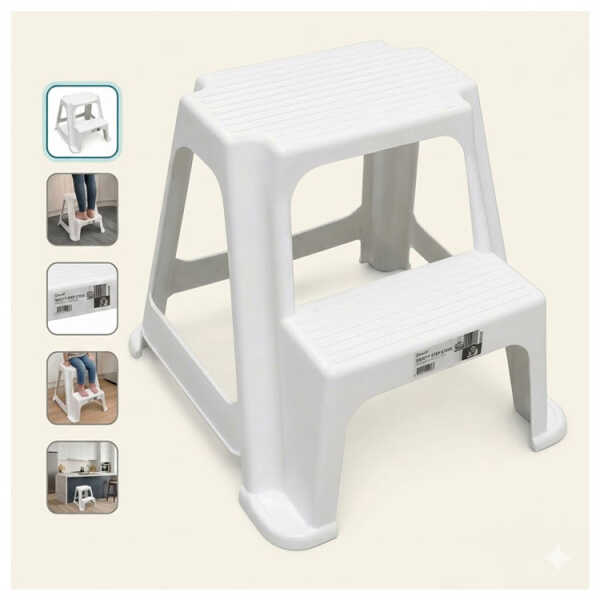 HOMESTAR 2 STEP STOOL LARGE | TG54957 - Image 